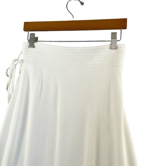Commense Wrap Skirt Womens Size XS Cream Side Slit REVOLVE Brand NEW Flawed - Picture 4 of 16